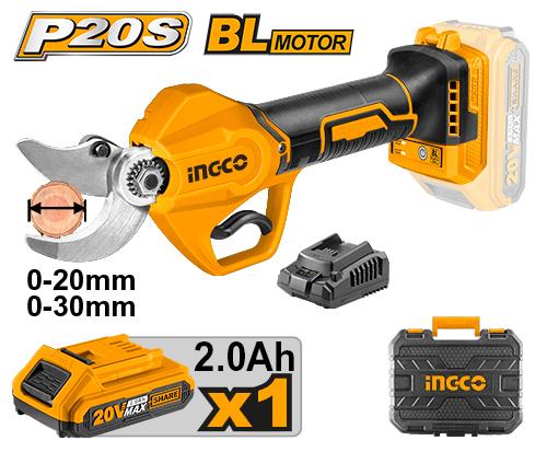 Cordless gauge straight shear