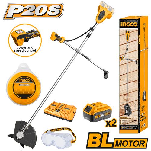 Cordless string trimmer and brush cutter