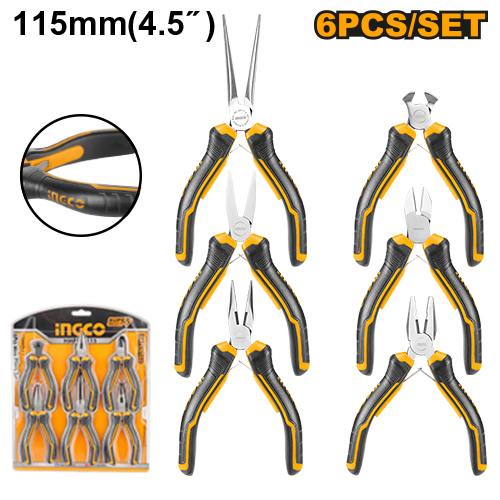 6 Pcs mini pliers set