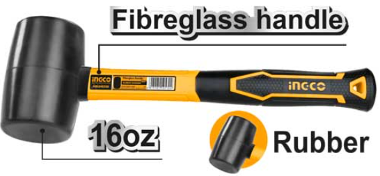 Rubber hammer
