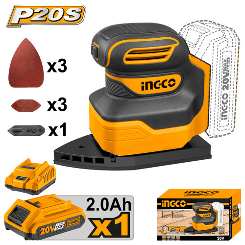 Cordless palm sander