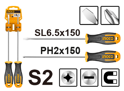 2 Pcs screwdriver set
